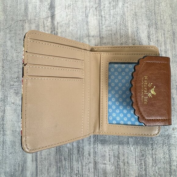 Natural Life Made With My Heart Rose Wallet Vegan - Picture 6 of 10